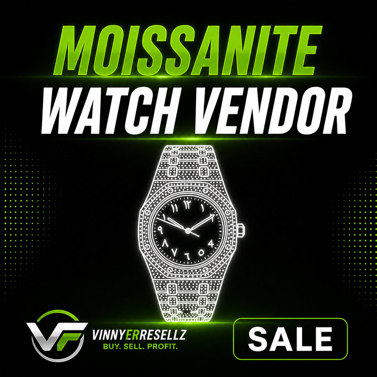Moissanite Watch Vendor Bundle